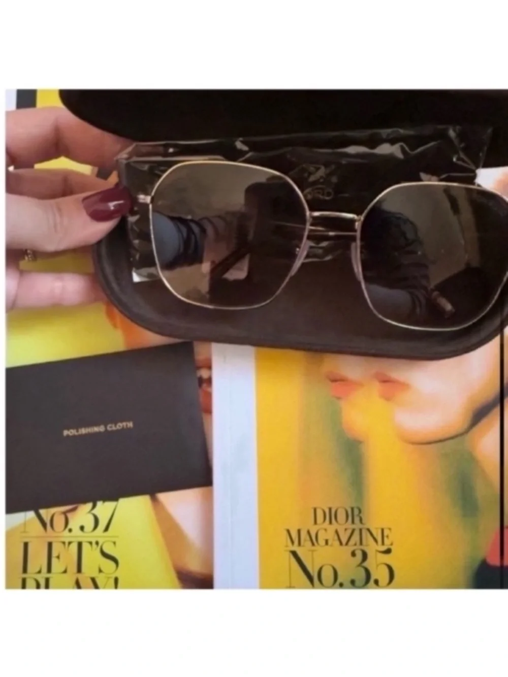 Tom Ford Women's Pink Frame Sunglasses with Brown Gradient Lenses